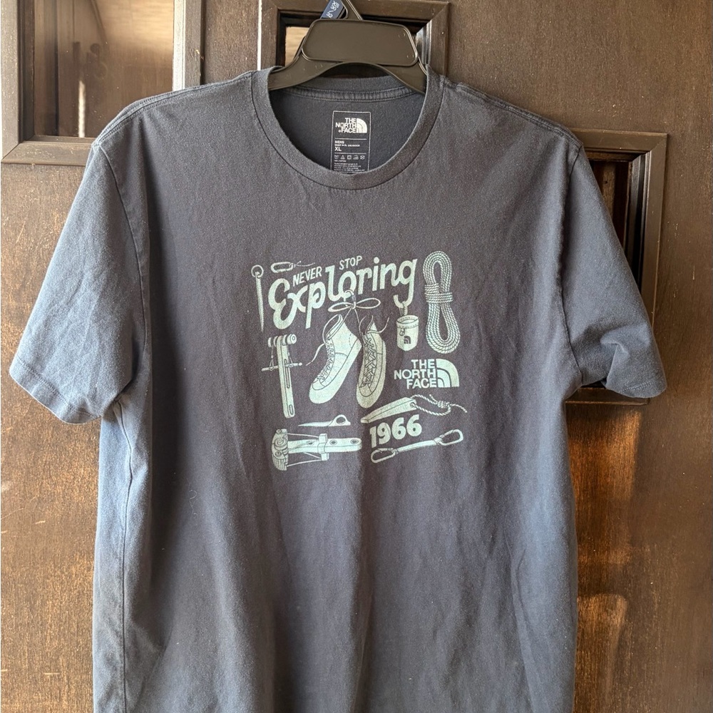 The North Face Charcoal Graphic Tee